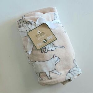 Deborah Connolly Designs Pink Cats Bath Hand Towels Two Pack